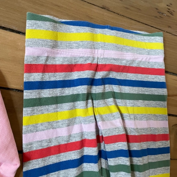 Hanna Andersson Heart Sweatshirt Dress and Leggings Set - Picture 8 of 9